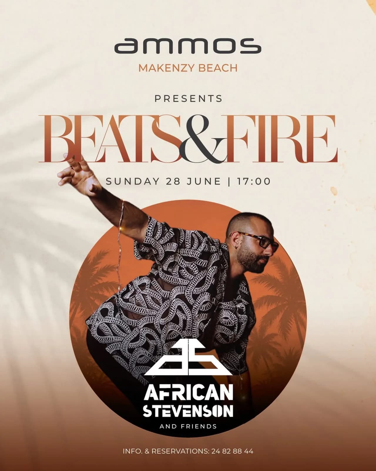 Beats & Fire with African Stevenson & Friends