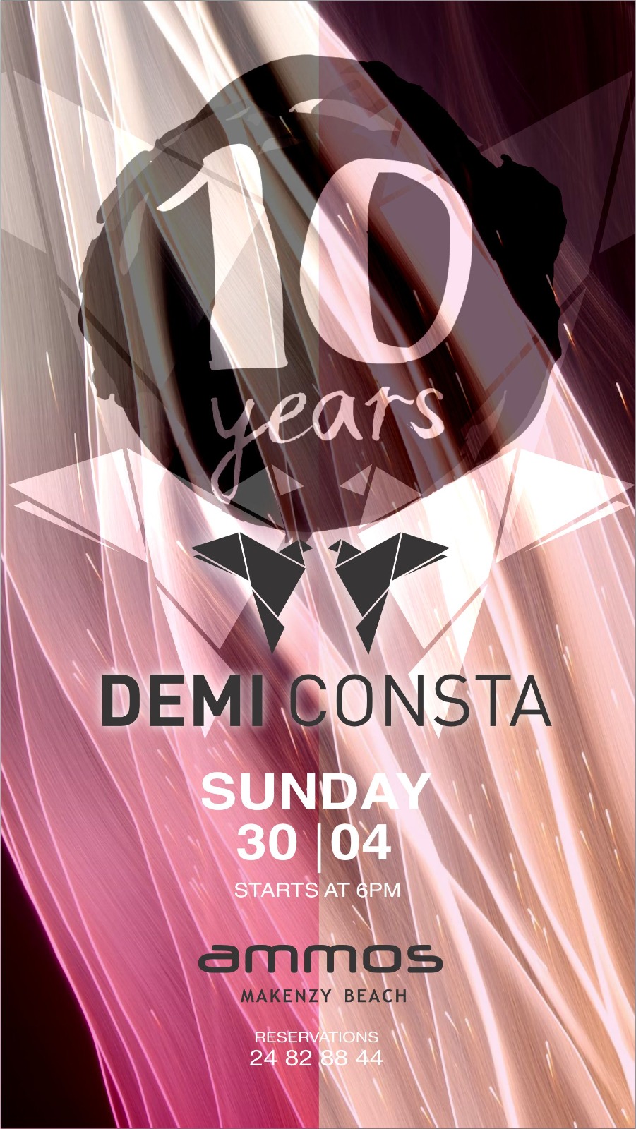 Ammos Celebrates Demi Consta – 10 Years Anniversary